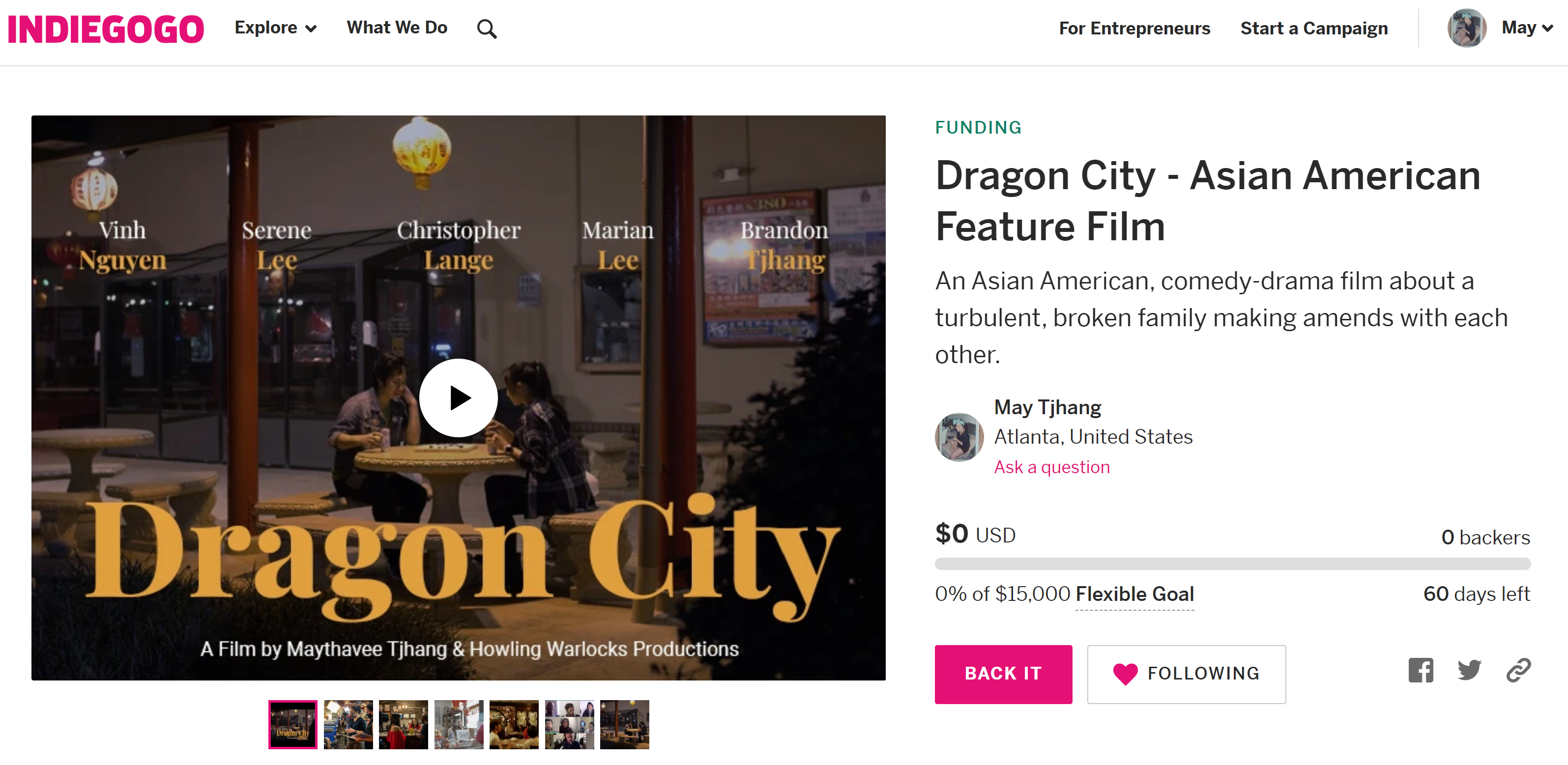 Indiegogo Campaign has Launched!